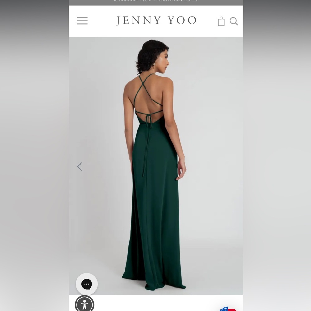 Jenny Yoo Kaia Bridesmaid Dress in Blush - Picture 3 of 5